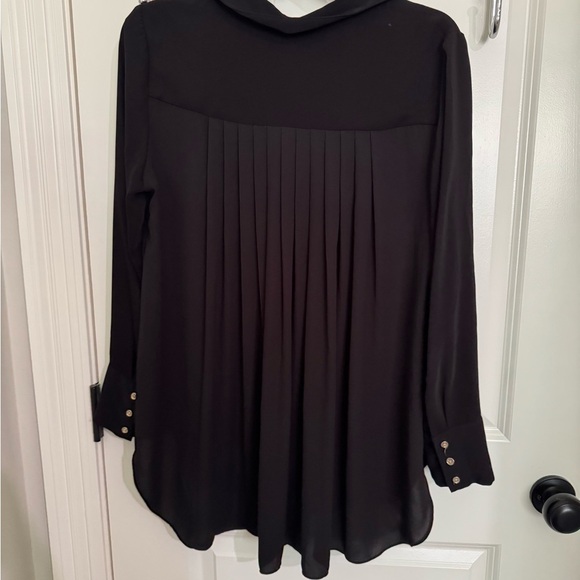 Chico's Black Button-Up Blouse - Picture 8 of 11